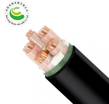 ZR-YJV-0.6/1KV-4*25mm²+1*16mm²国标铜芯电线电缆  4*10+1*6mm²--4*300+1*150mm²