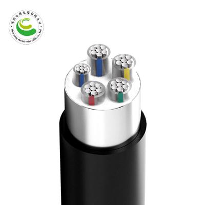 4+1芯  ZR-YJLV22  4*10+1*6mm²--4*300+1*150mm² 铝芯交联聚乙烯绝缘聚氯乙烯护套铠装电力电缆 铝芯电力电缆