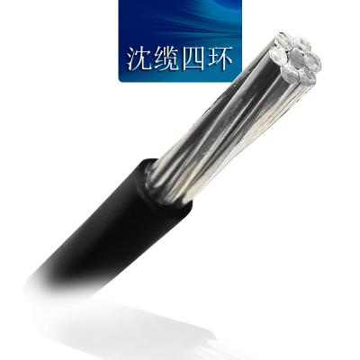 沈缆四环 7芯 JKLGYJ 35mm²-95mm²  铝芯架空绝缘电缆  黑色