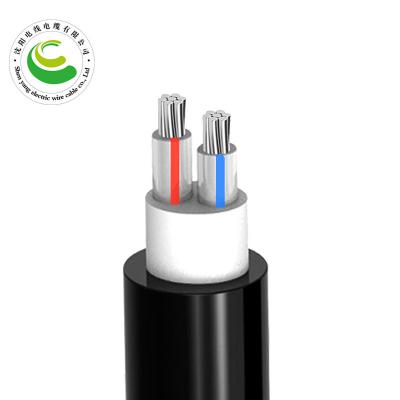 2芯  ZR-YJLV  2*10mm²--2*35mm² 铝芯交联聚乙烯绝缘聚氯乙烯护套电力电缆 铝芯电力电缆