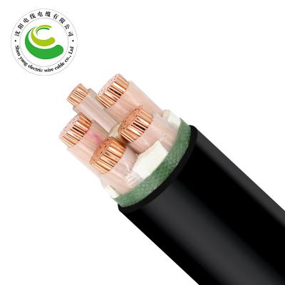  4+1芯（多根） ZR-YJV 4*10+1*6mm²--4*300+1*150mm² 交联聚乙烯绝缘聚氯乙烯护套电力电缆  铜芯电力电缆