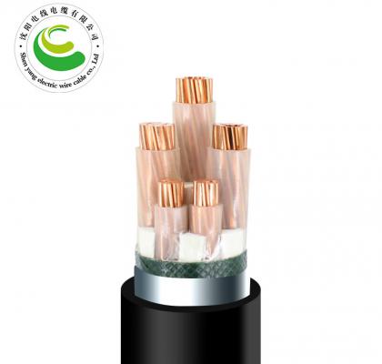 ZR-YJV22-0.6/1KV-3*185mm²+2*95mm²国标铜芯电缆铠装 3*10+2*6mm²--3*300+2*150mm²  五芯