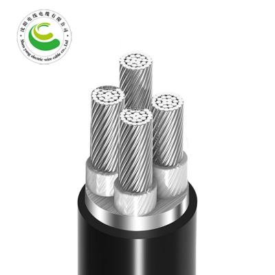 ZR-YJLV22  4*10mm²--4*400mm² 铝芯交联聚乙烯绝缘聚氯乙烯护套铠装电力电缆 铝芯电力电缆